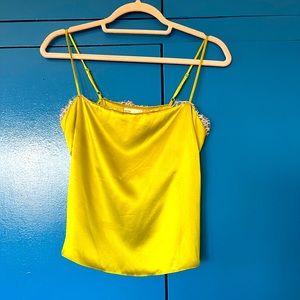 FLEUR DU MAL SILK CAMI XS